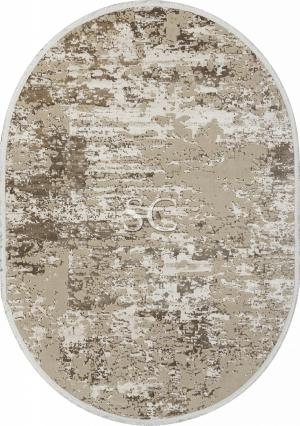 Ковер Dolce F201 beige овал