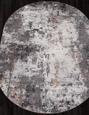 Ковер Graff 3319 grey-beige овал