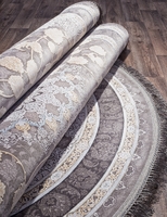 Ковер Иранский Farsi 1200 G258 grey овал