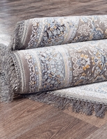 Ковер Иранский Farsi 1200 G256 grey овал