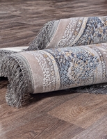 Ковер Иранский Farsi 1200 G256 light grey круг
