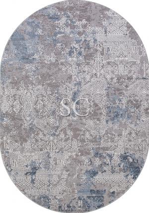 Ковер Armina 03851 blue/blue овал