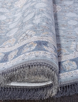 Ковер Иранский Farsi 1200 G253 pale-blue овал