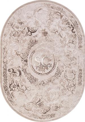 Ковер Armina 03701 brown/brown овал