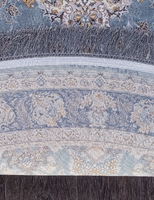 Ковер Иранский Farsi 1200 G253 pale-blue овал