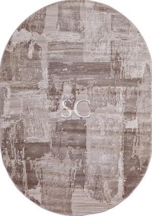 Ковер Armina 03710 brown/brown овал
