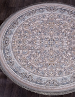 Ковер Иранский Farsi 1200 G256 light grey круг 